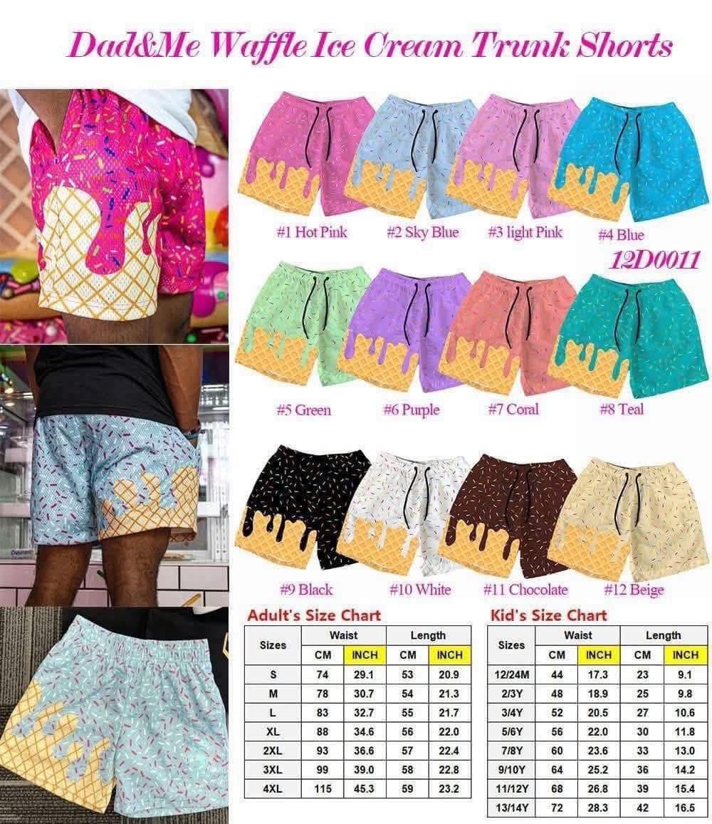 Adult Waffle Shorts
