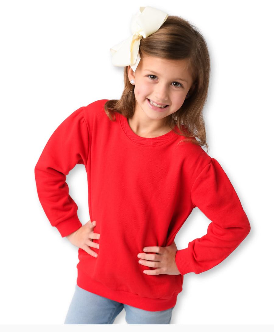 Flutter Sleeve Sweatshirt
