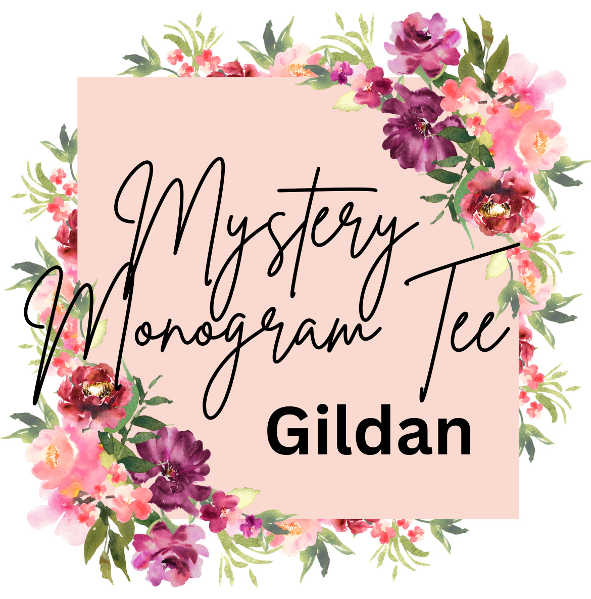 Mystery Monogram Gildan