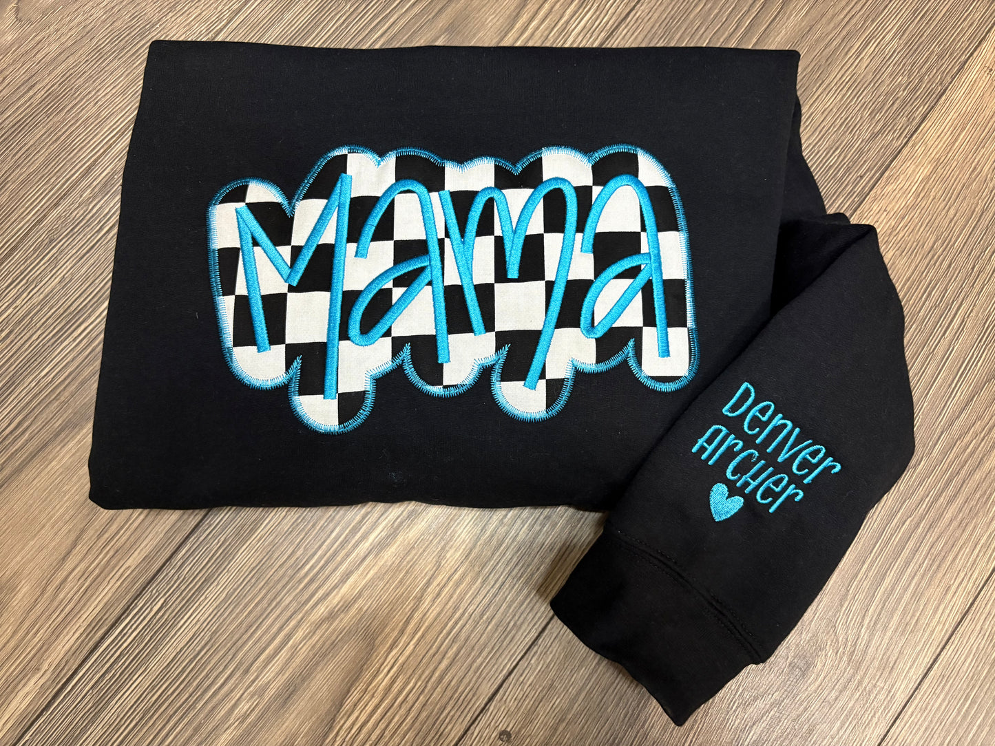 Checkered Mama Appliqué
