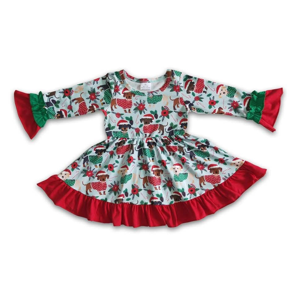 Christmas Dog Dress