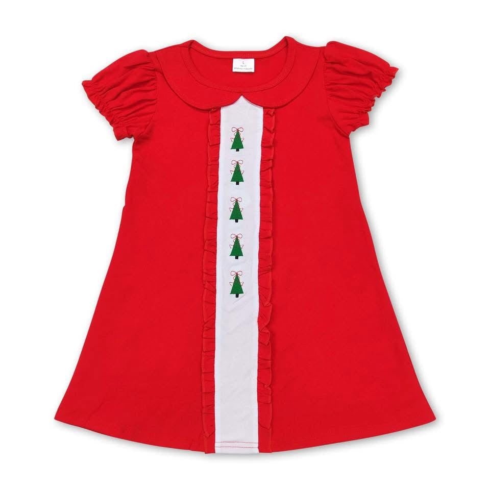 Red Vintage Christmas Dress