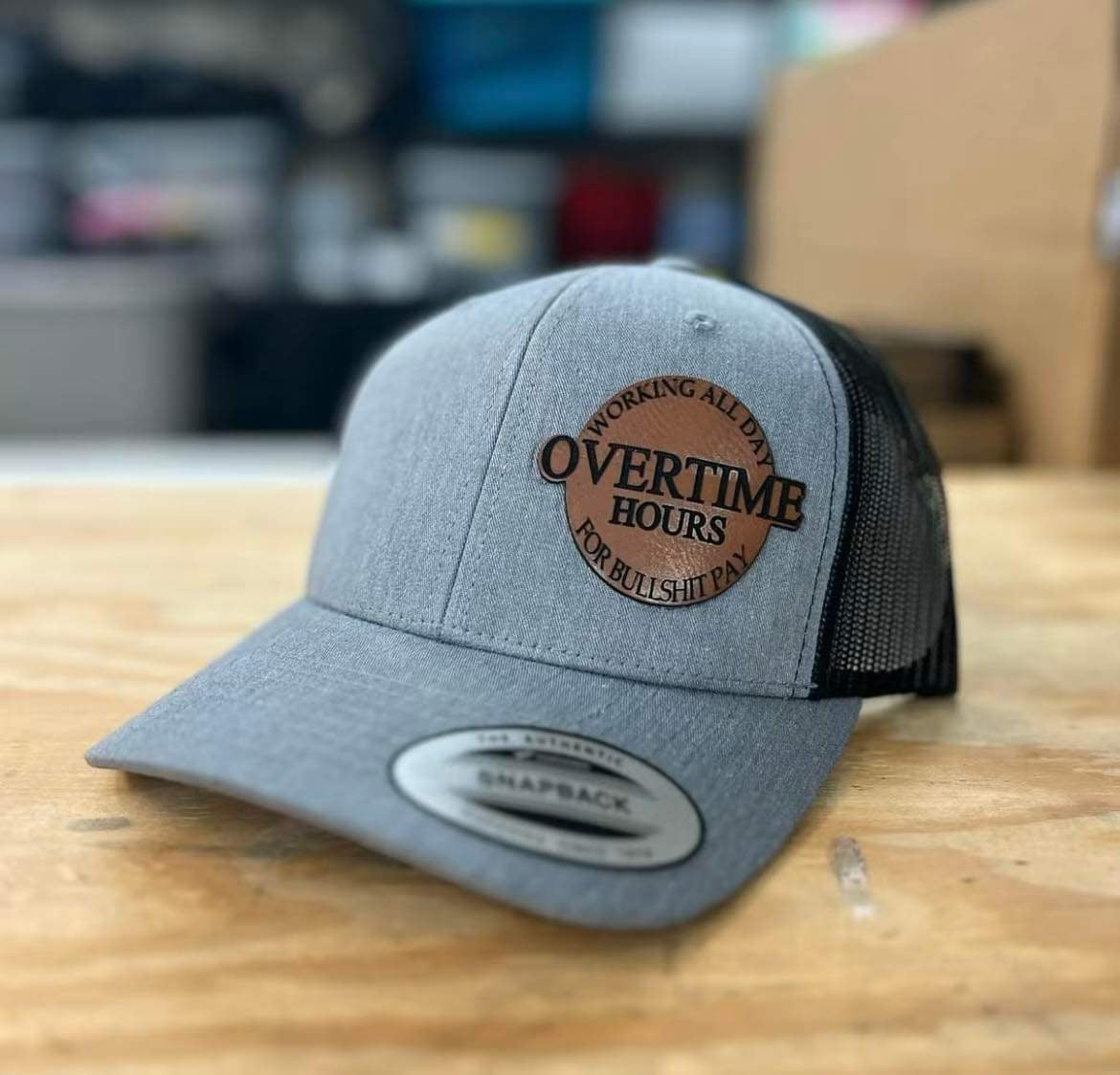 Overtime Hours hat