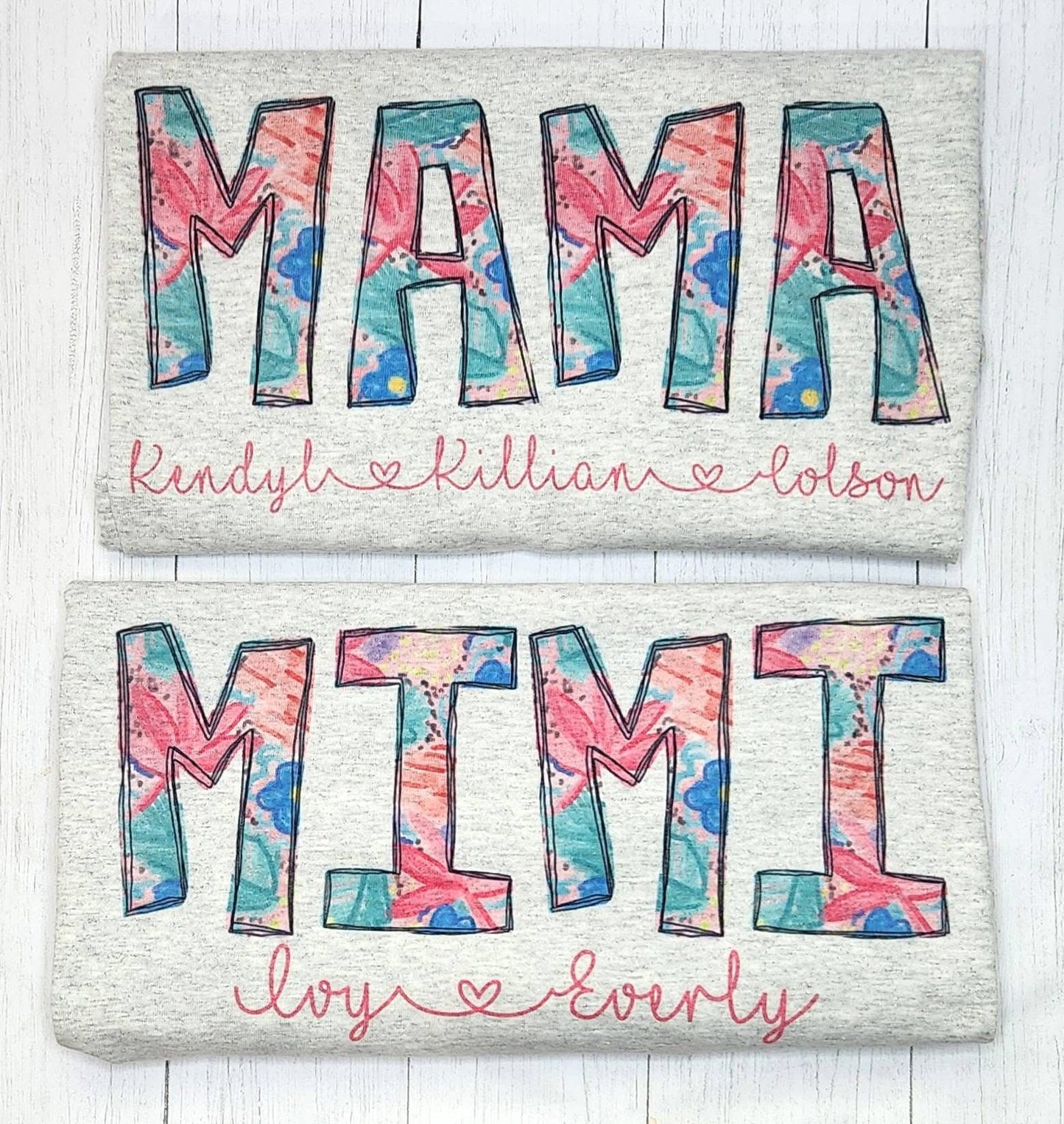 Floral Personalized Shirts