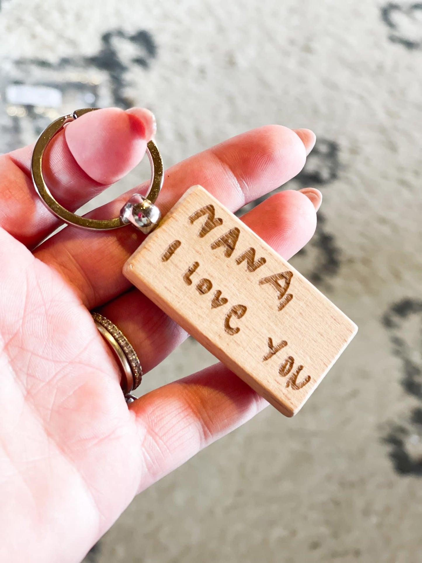 Personalized keychain