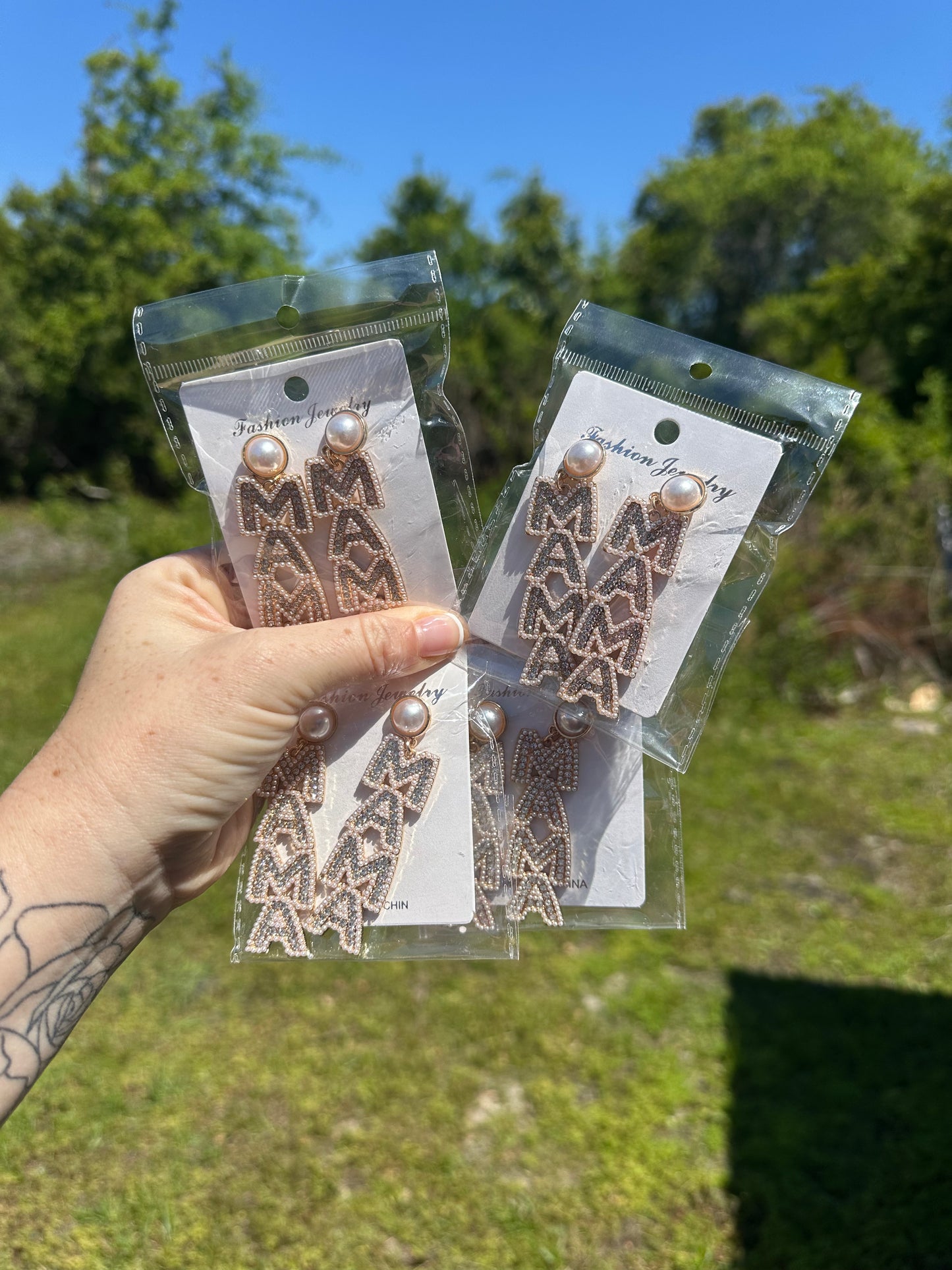 Mama earrings