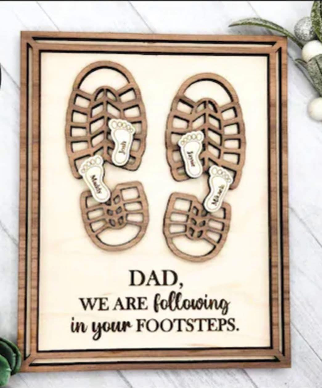 Daddy footsteps