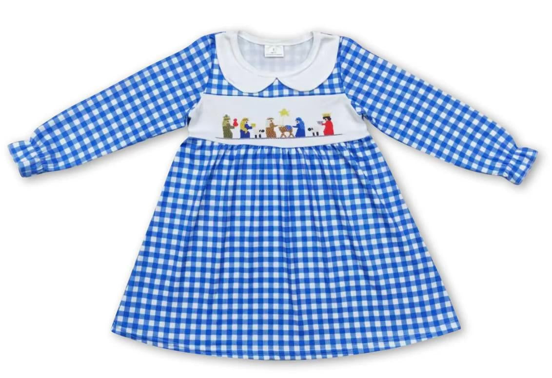 Blue Nativity Dress