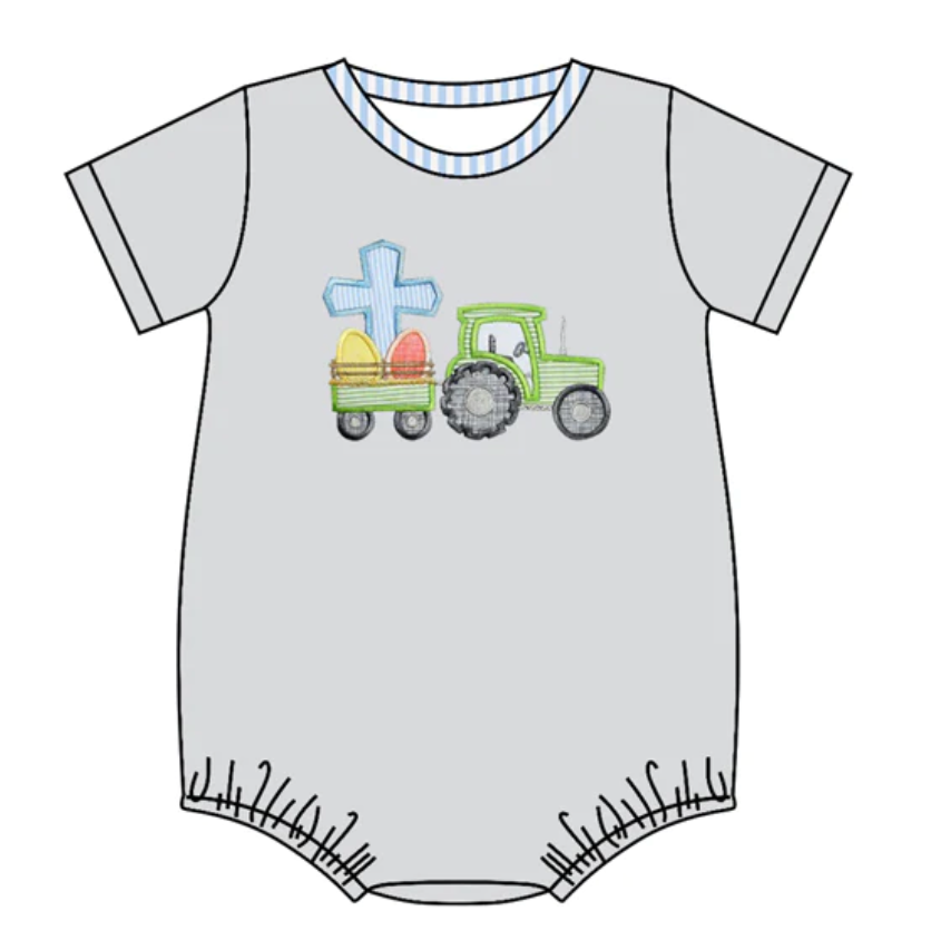 Easter Tractor Bubble