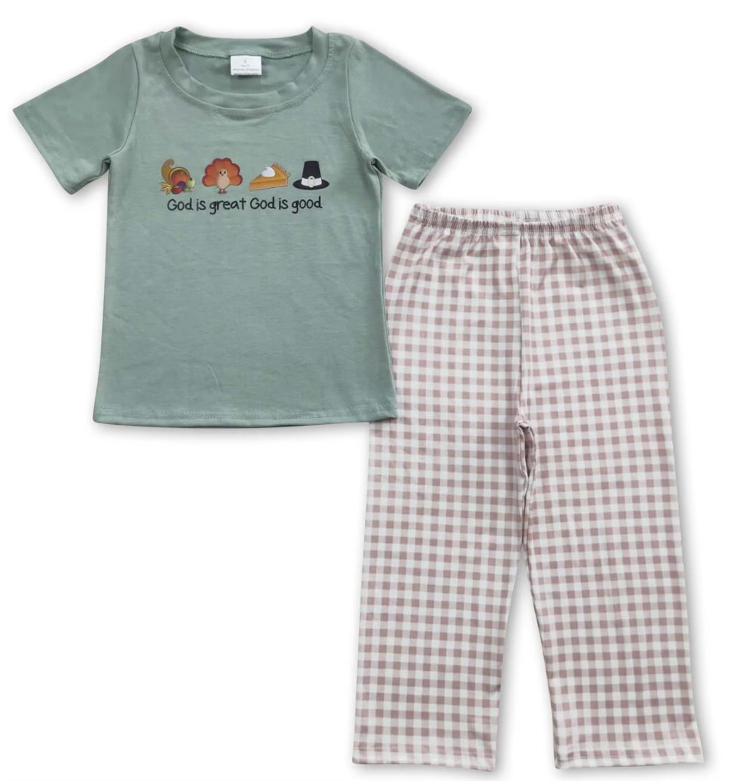 God is Great boys 2 piece