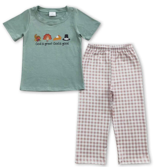 God is Great boys 2 piece