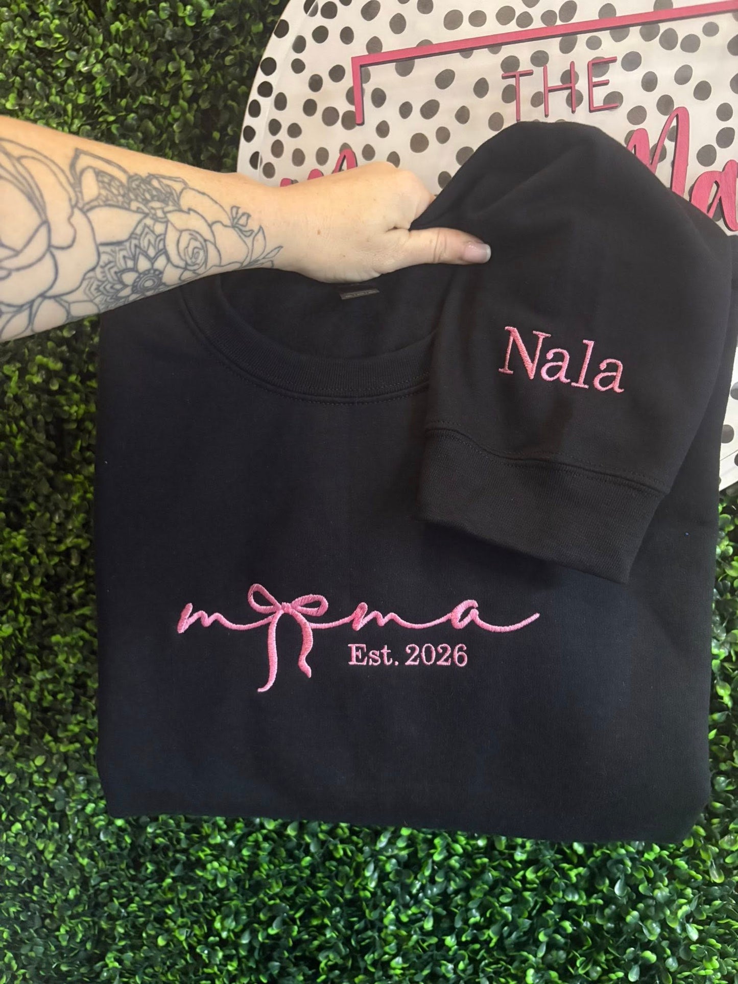 Mama bow sleeve add-on