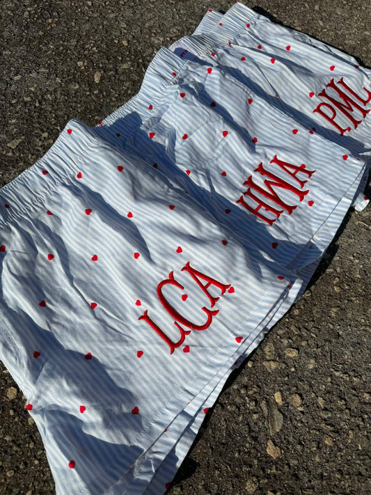 Valentine's Sleep Shorts