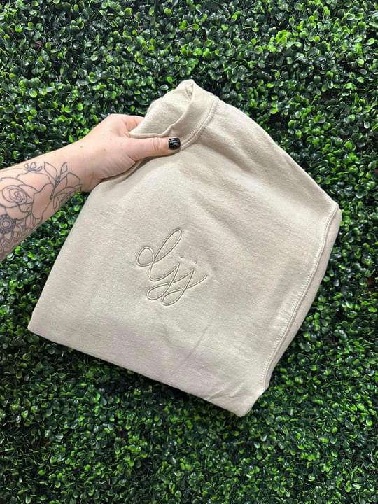 Monogram Crewneck