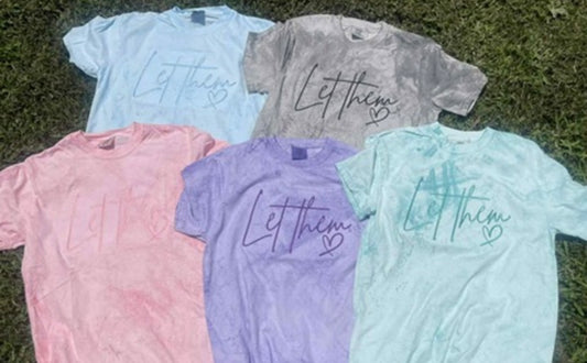 Let Them CC shirts