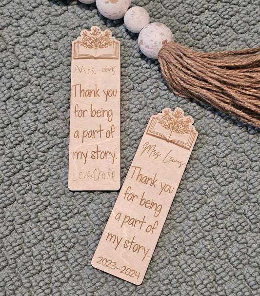 Teacher bookmark