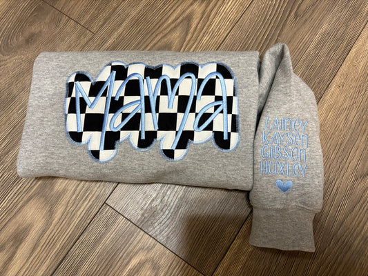 Checkered Mama Appliqué