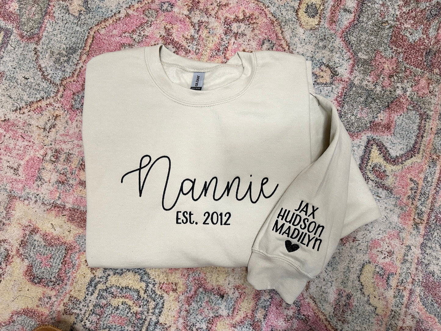 Name crewneck