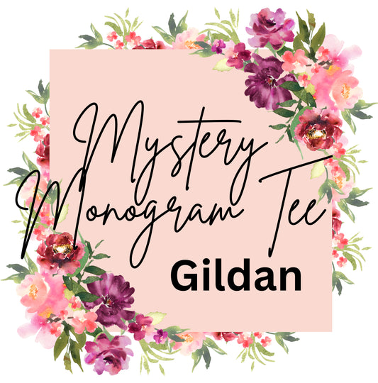 Mystery Monogram Gildan