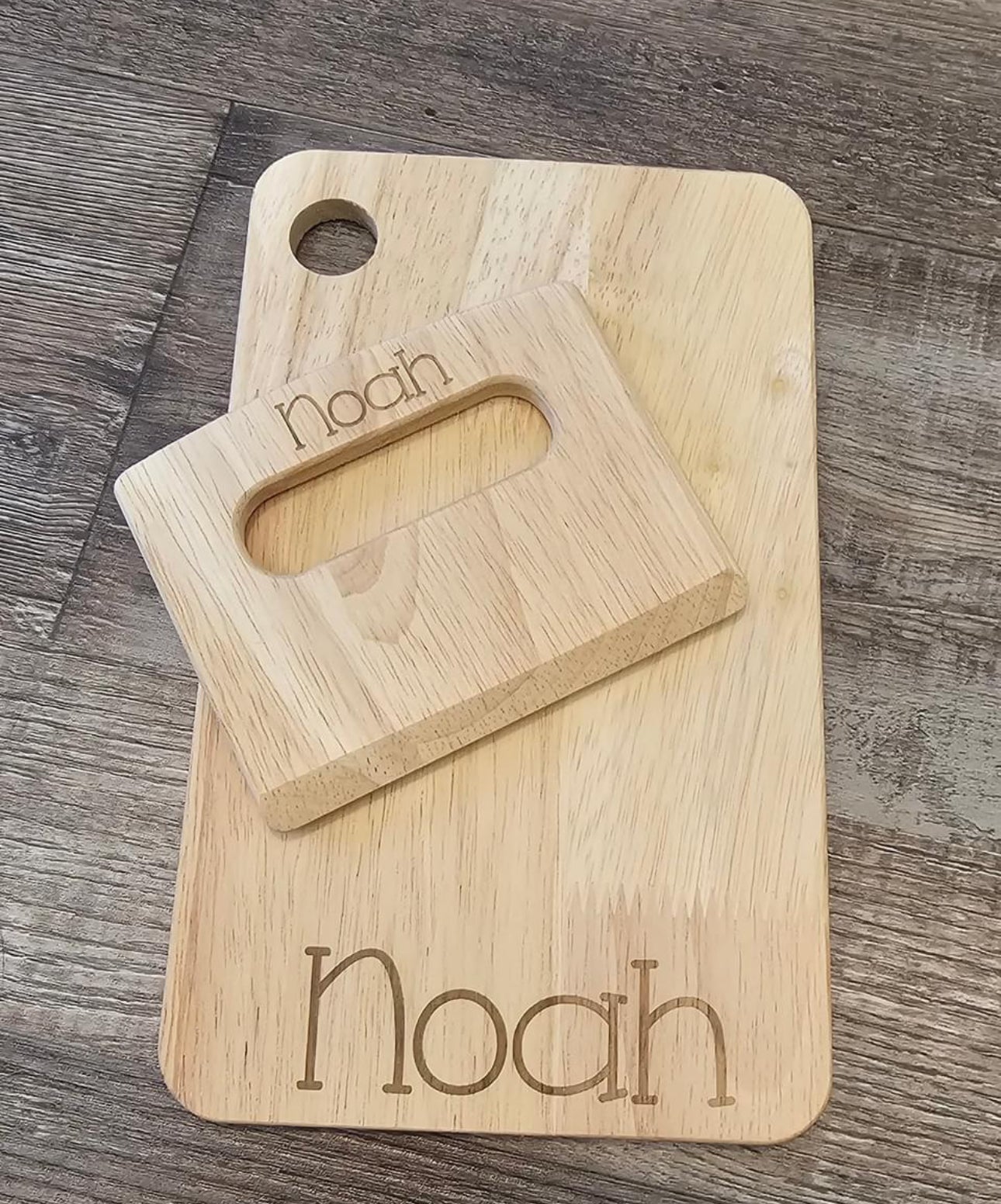 Kids cutting board set