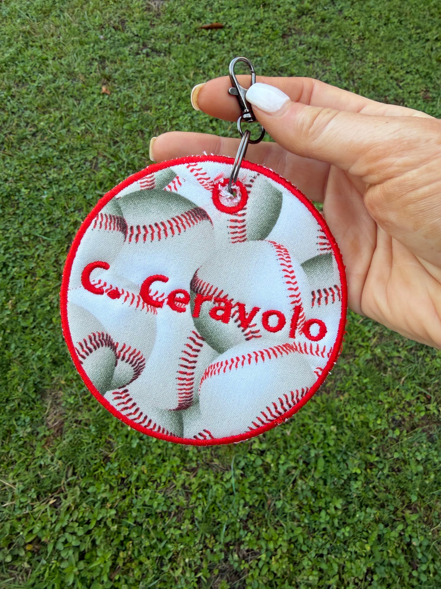 Baseball Bag tag