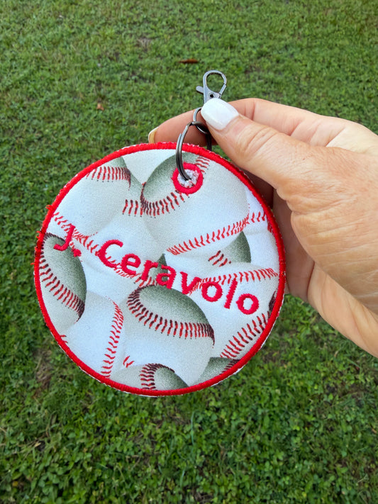 Baseball Bag tag
