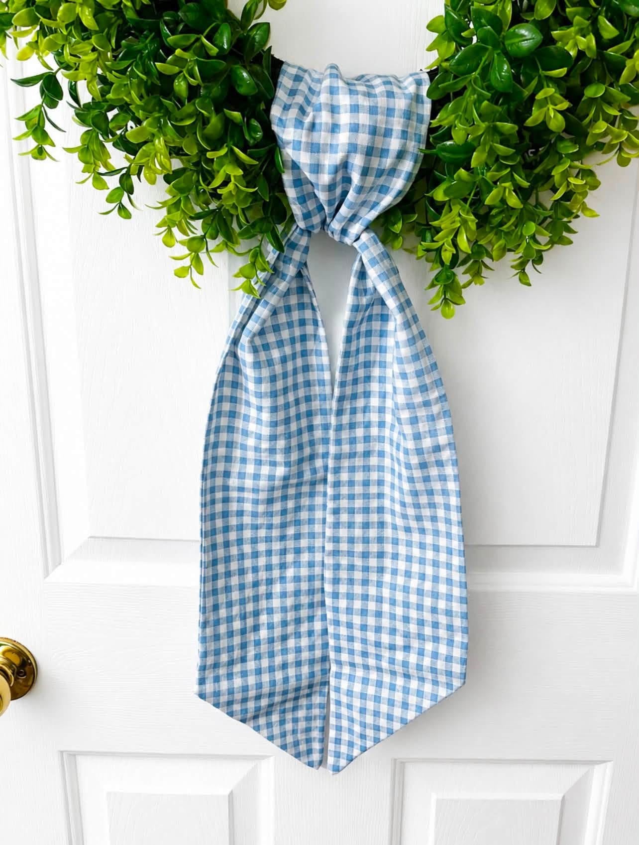 Wreath sash sale