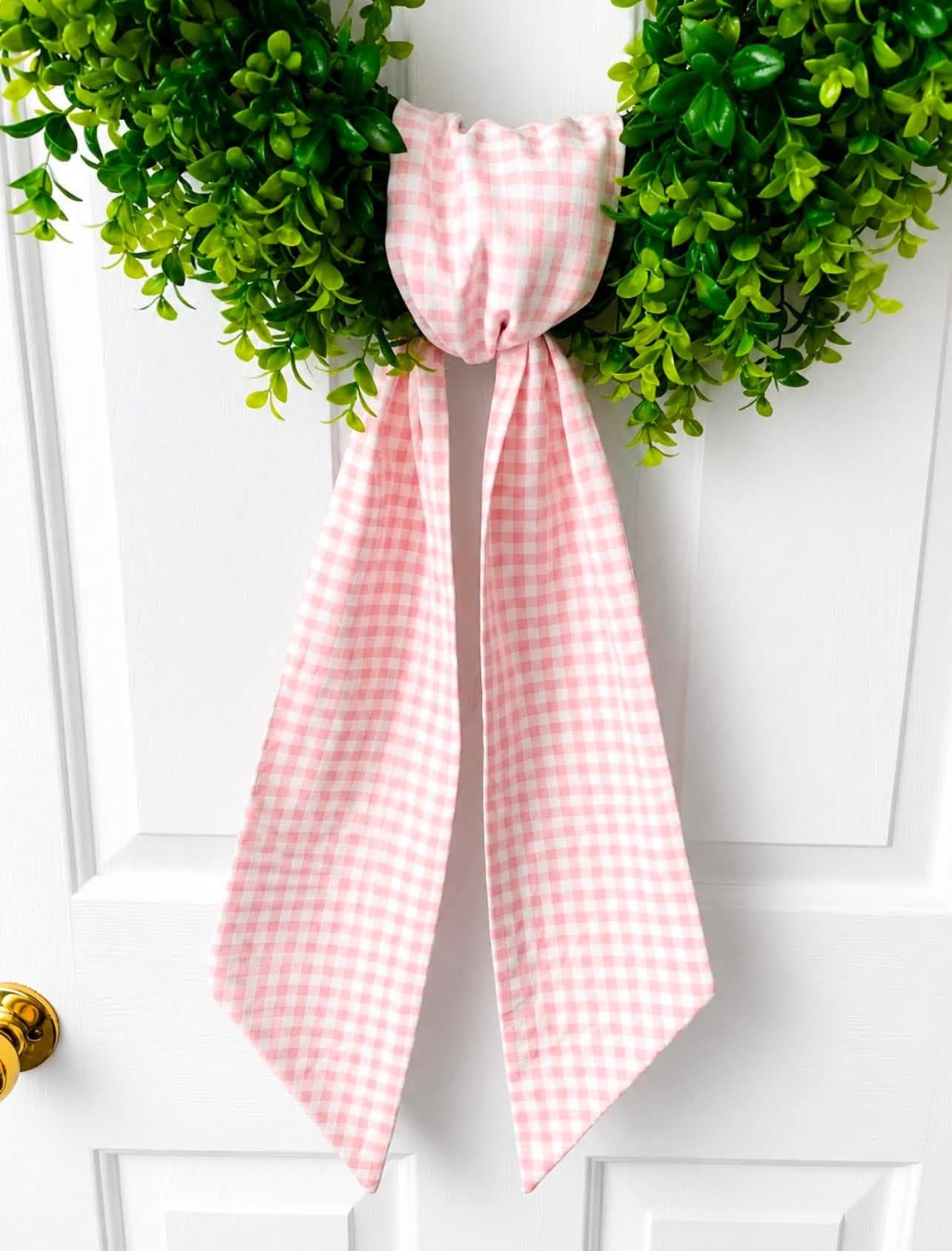 Wreath sash sale