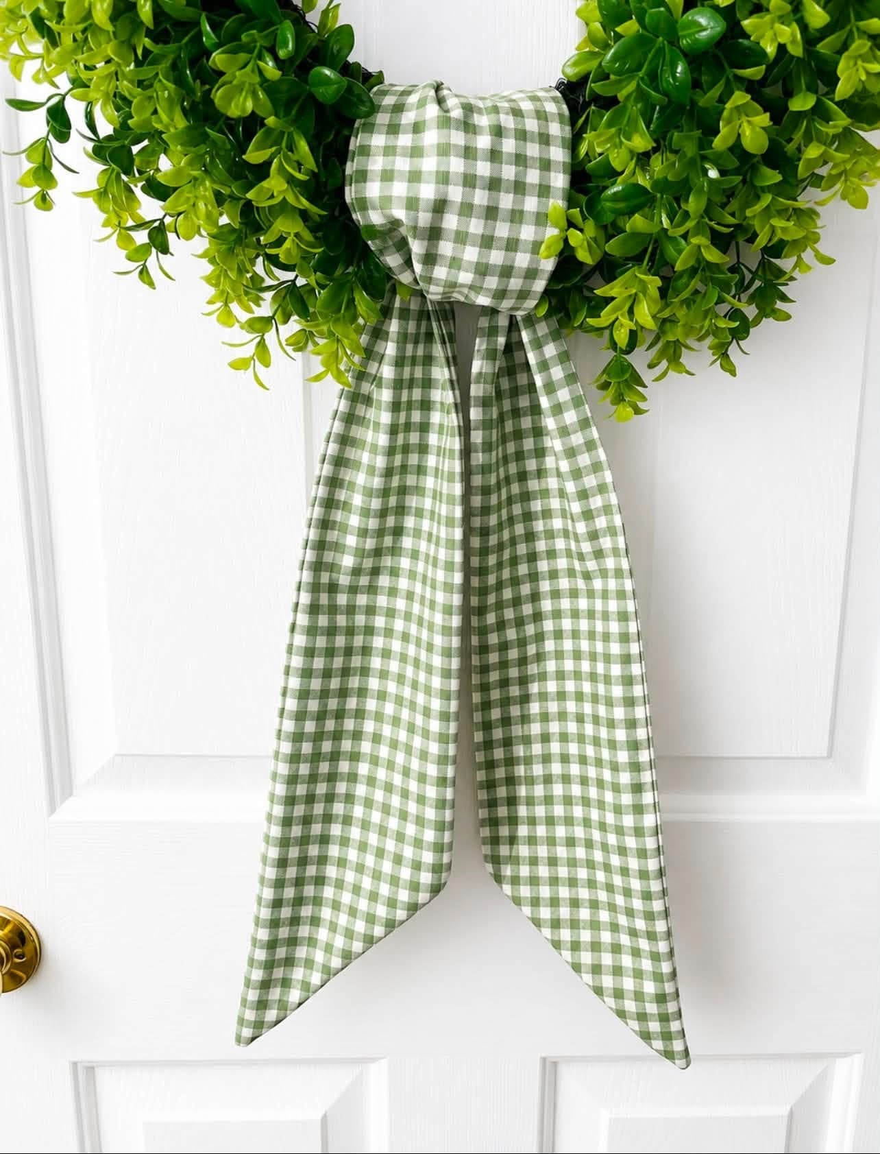 Wreath sash sale