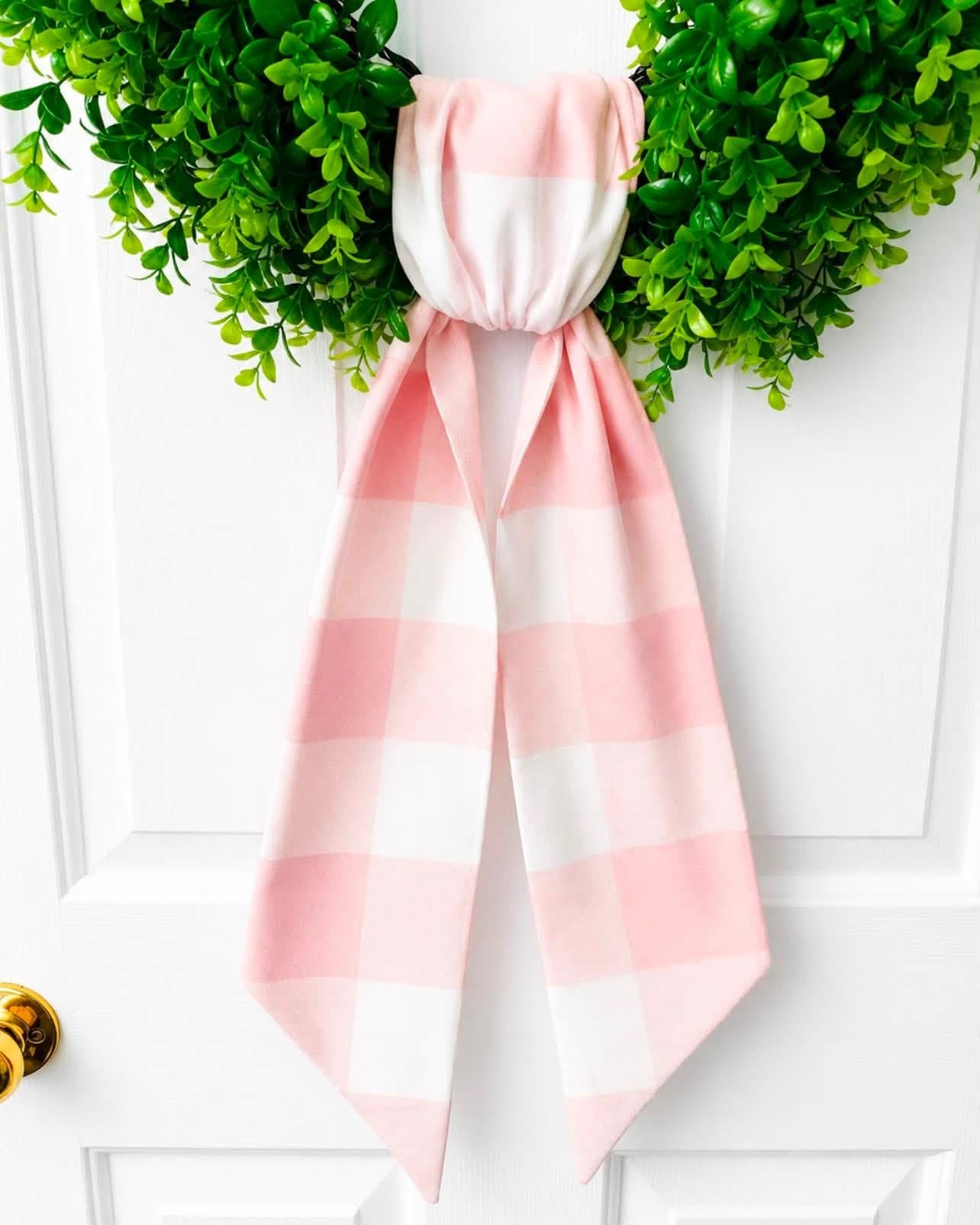 Wreath sash sale