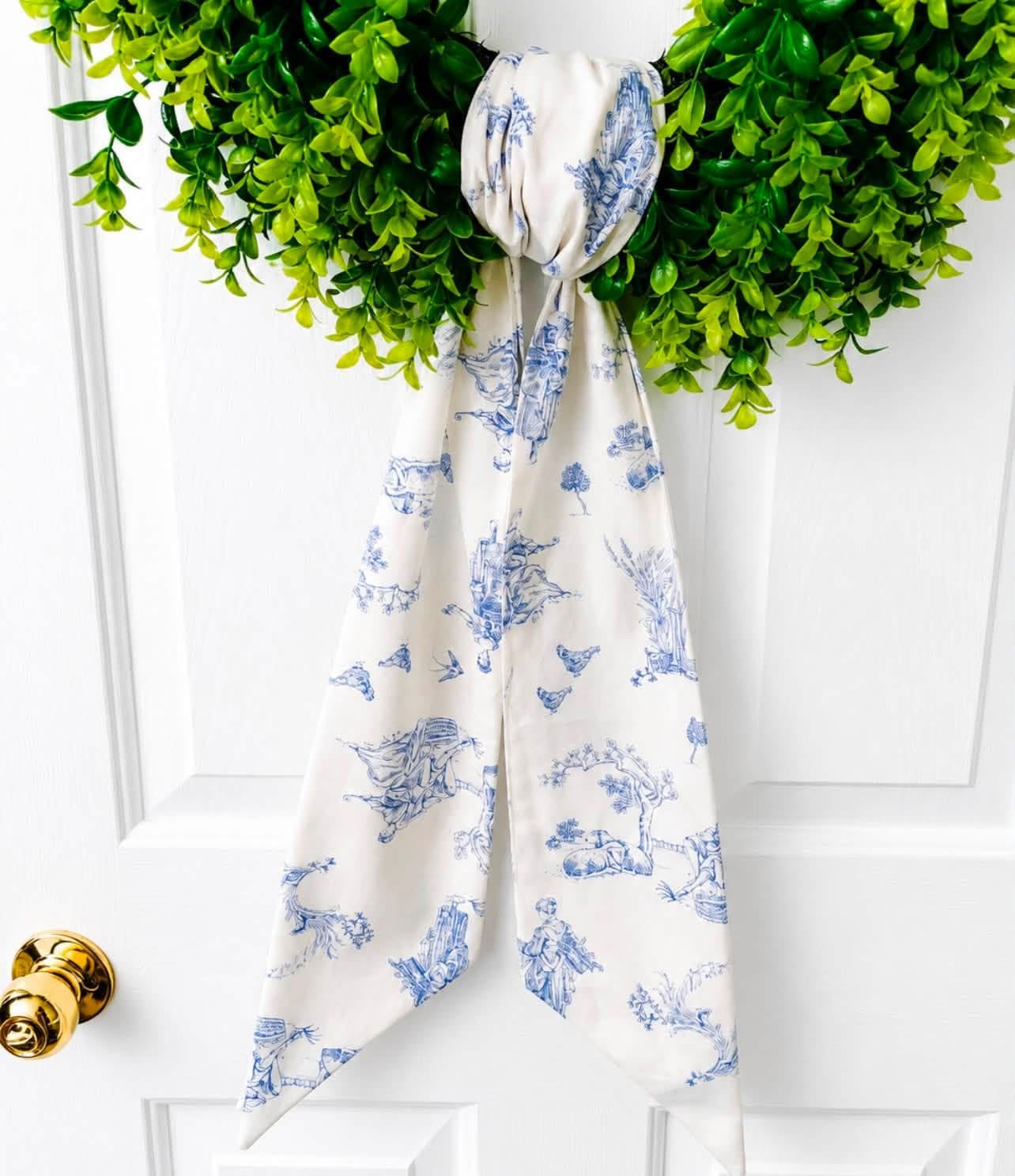 Wreath sash sale