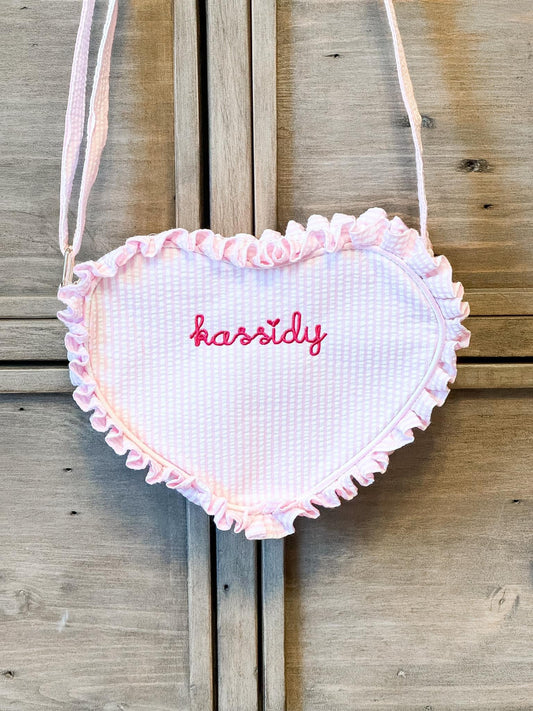 Heart crossbody