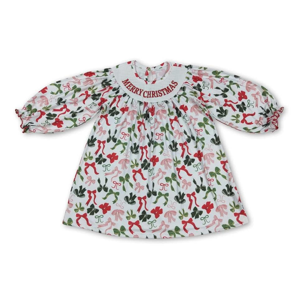 Christmas Bow Dress