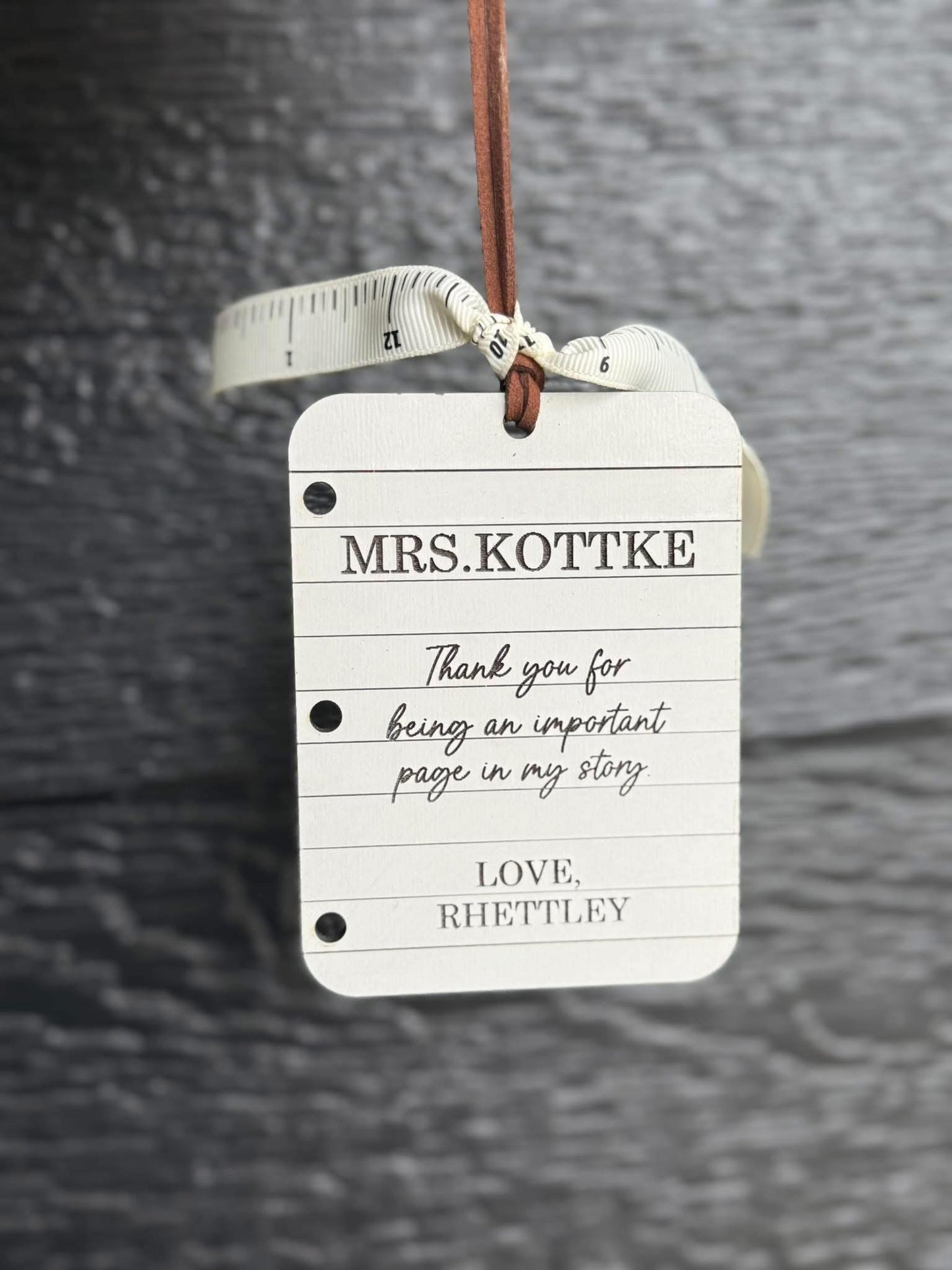 Teacher Ornament
