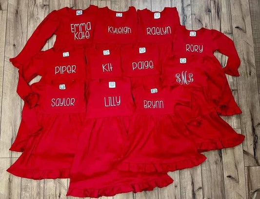 Red Dress SHIPPED