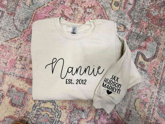 Name crewneck WS