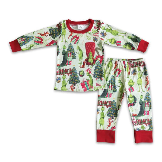 Green guy pajamas