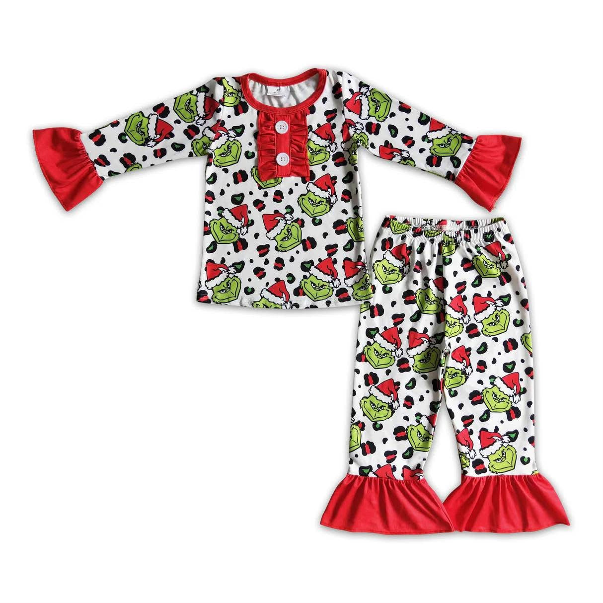 Green guy with hat pajamas