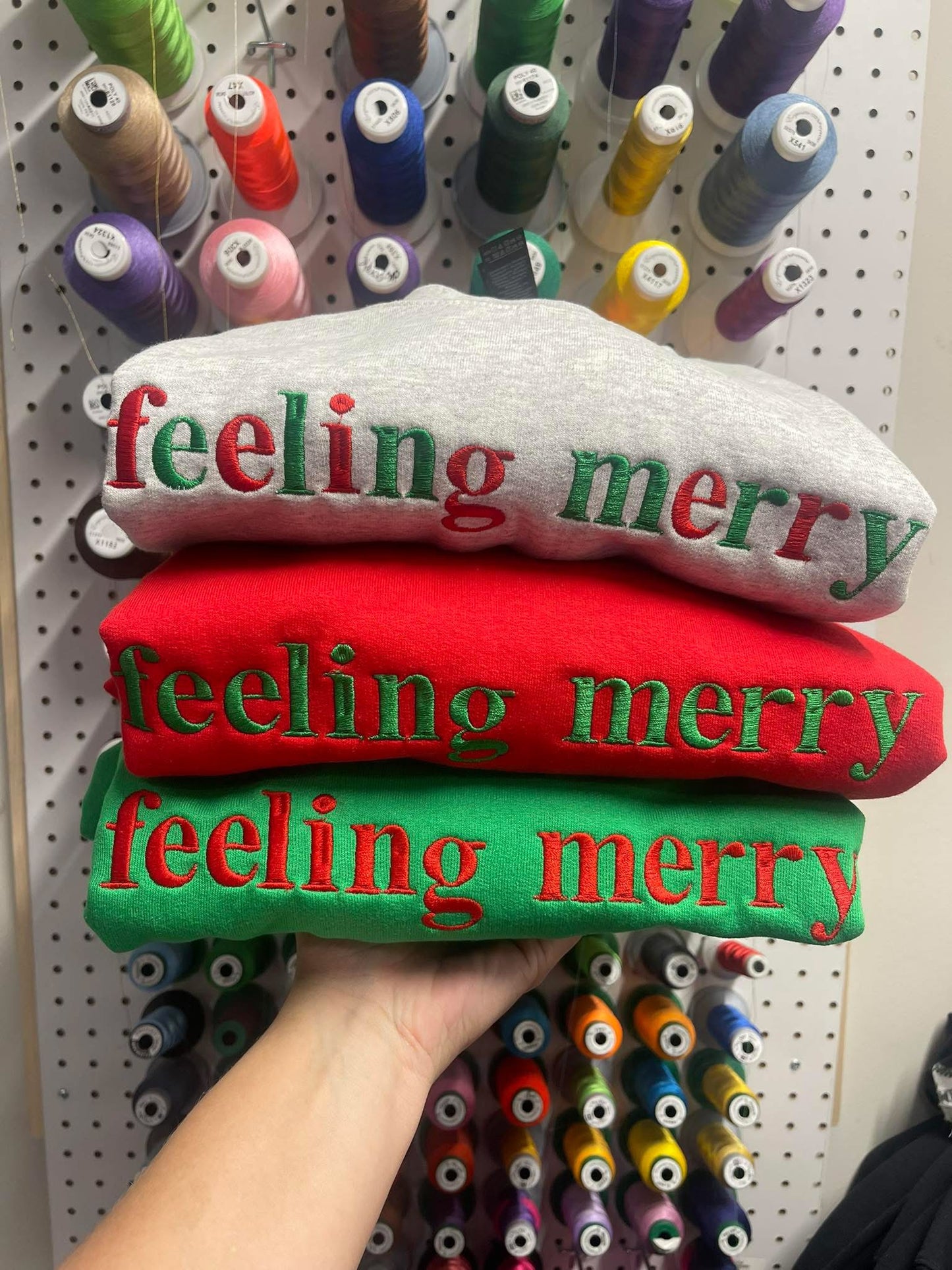 Feeling merry sweatshirt