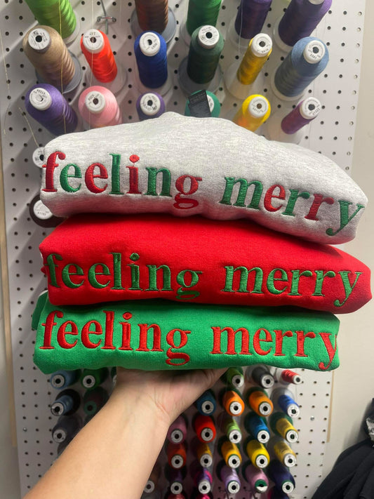 Feeling merry sweatshirt
