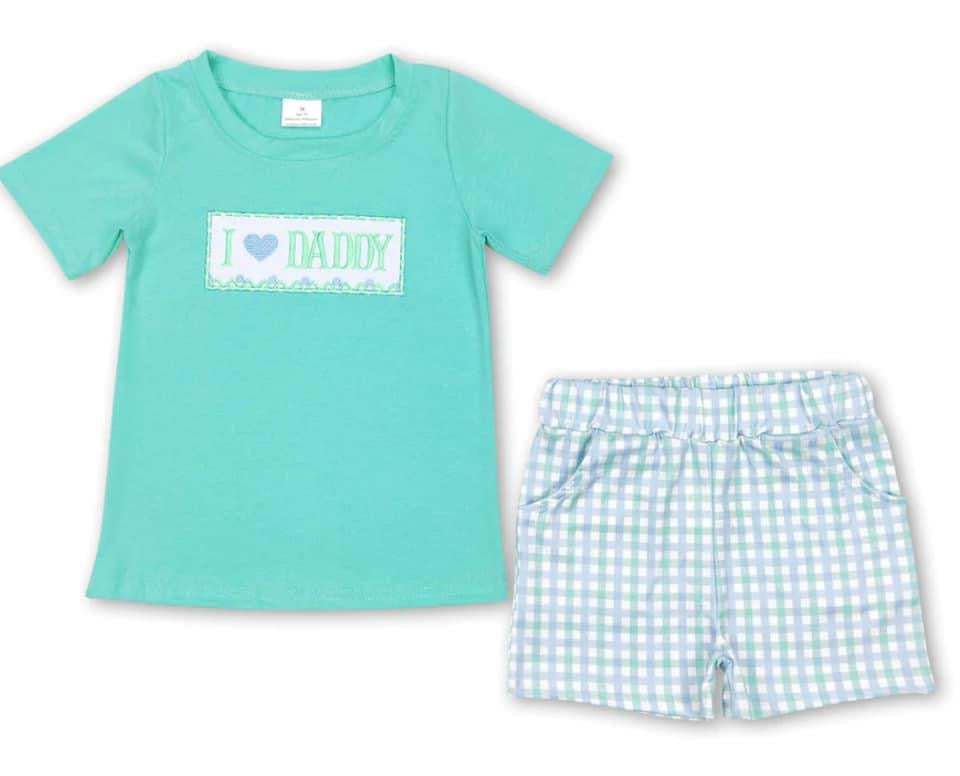 I love Daddy two piece