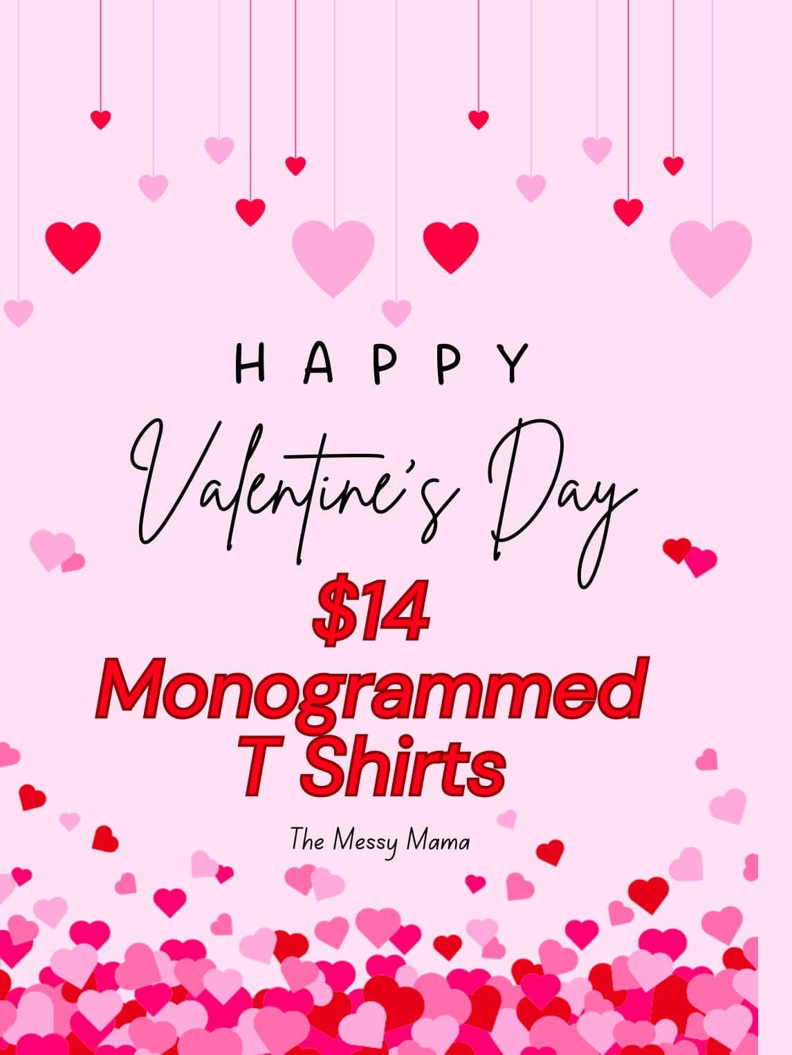 Monogrammed tee Sale