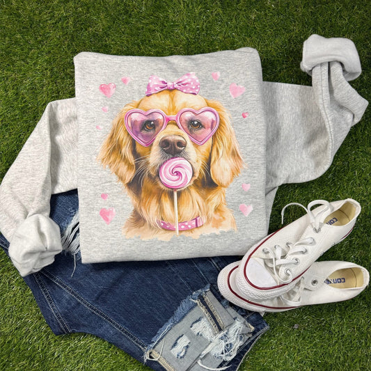 Valentine’s Dog Crewneck
