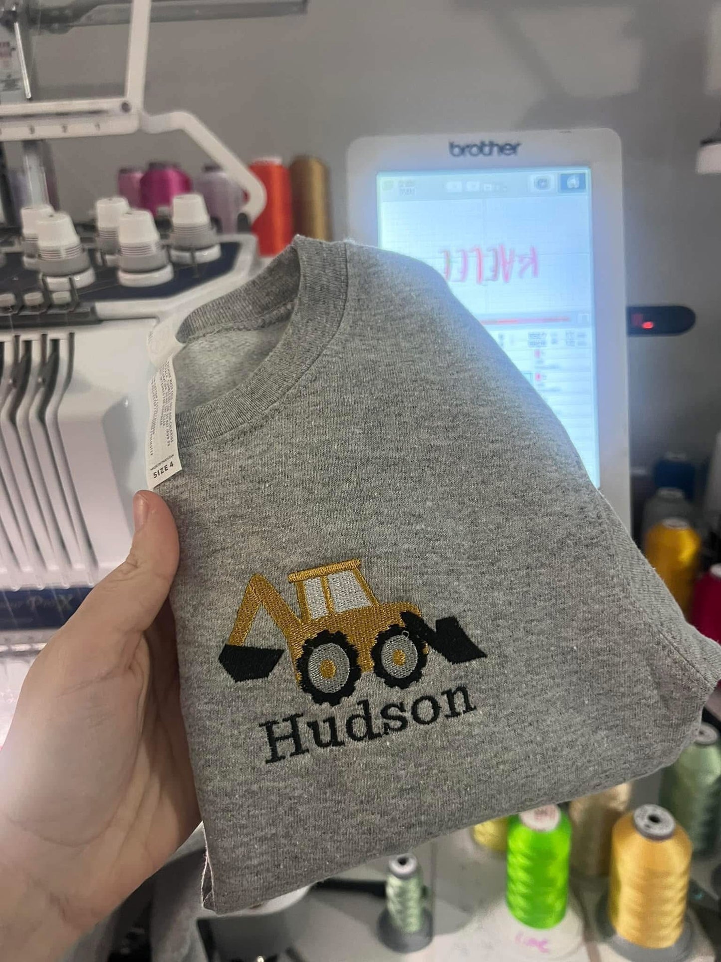 Tractor sweatshirt