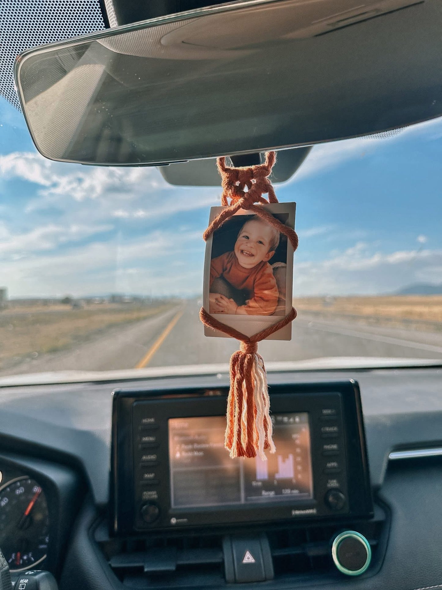 Polaroid Car Charm