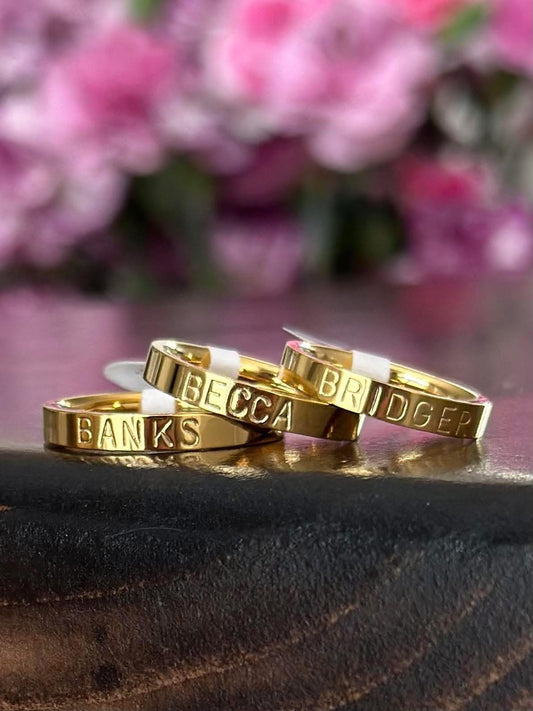 Personalized Rings