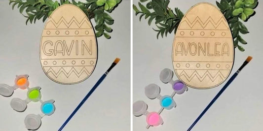 Personalized DIY Easter Egg Paint Kit