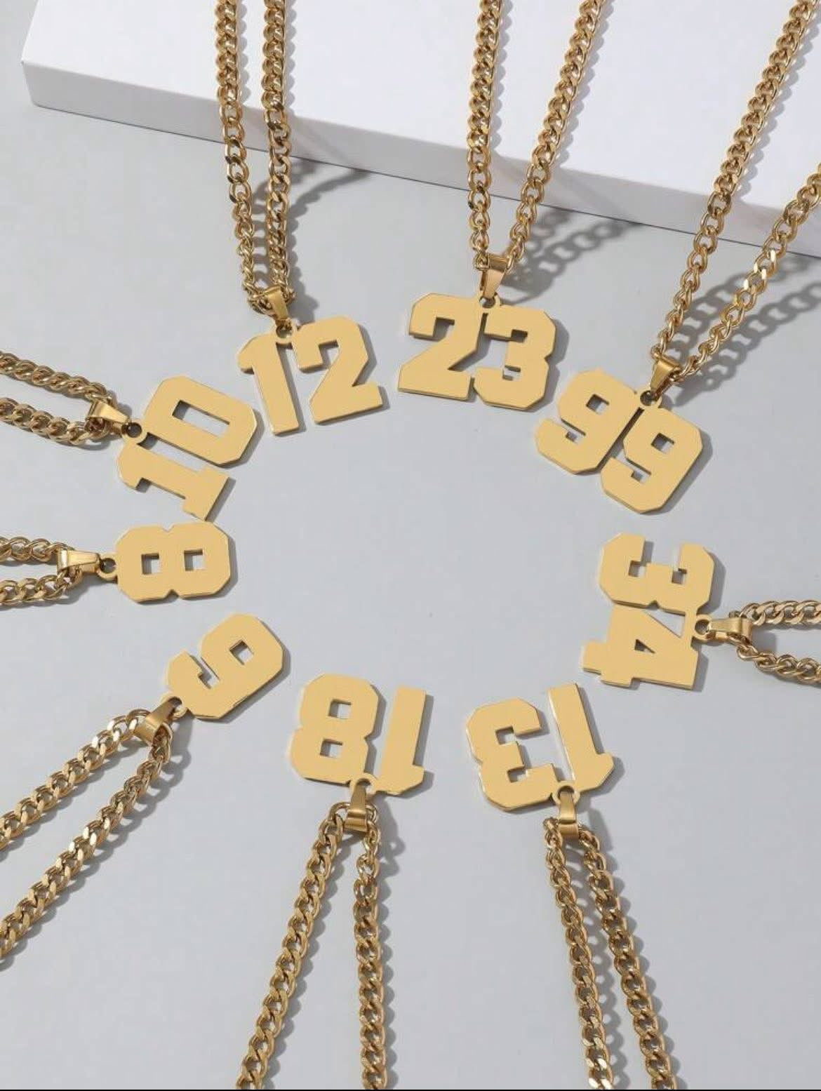 Number Necklace