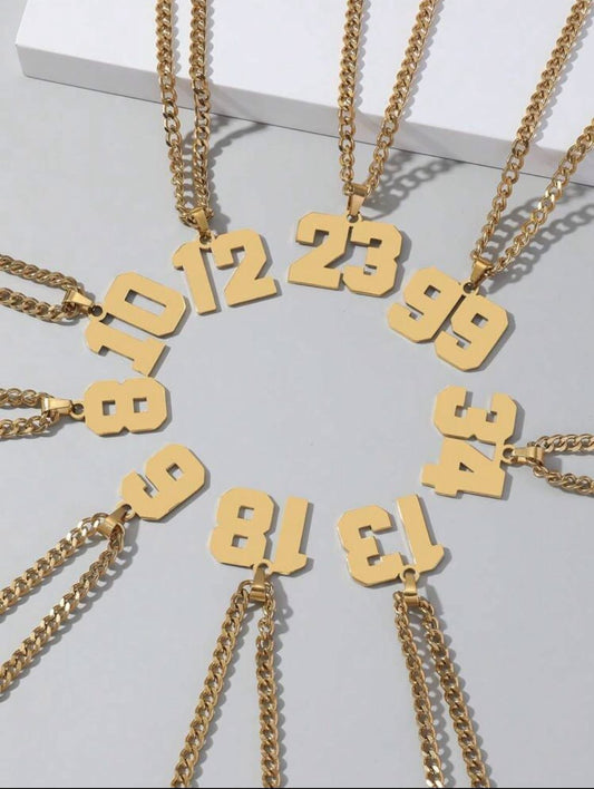 Number Necklace