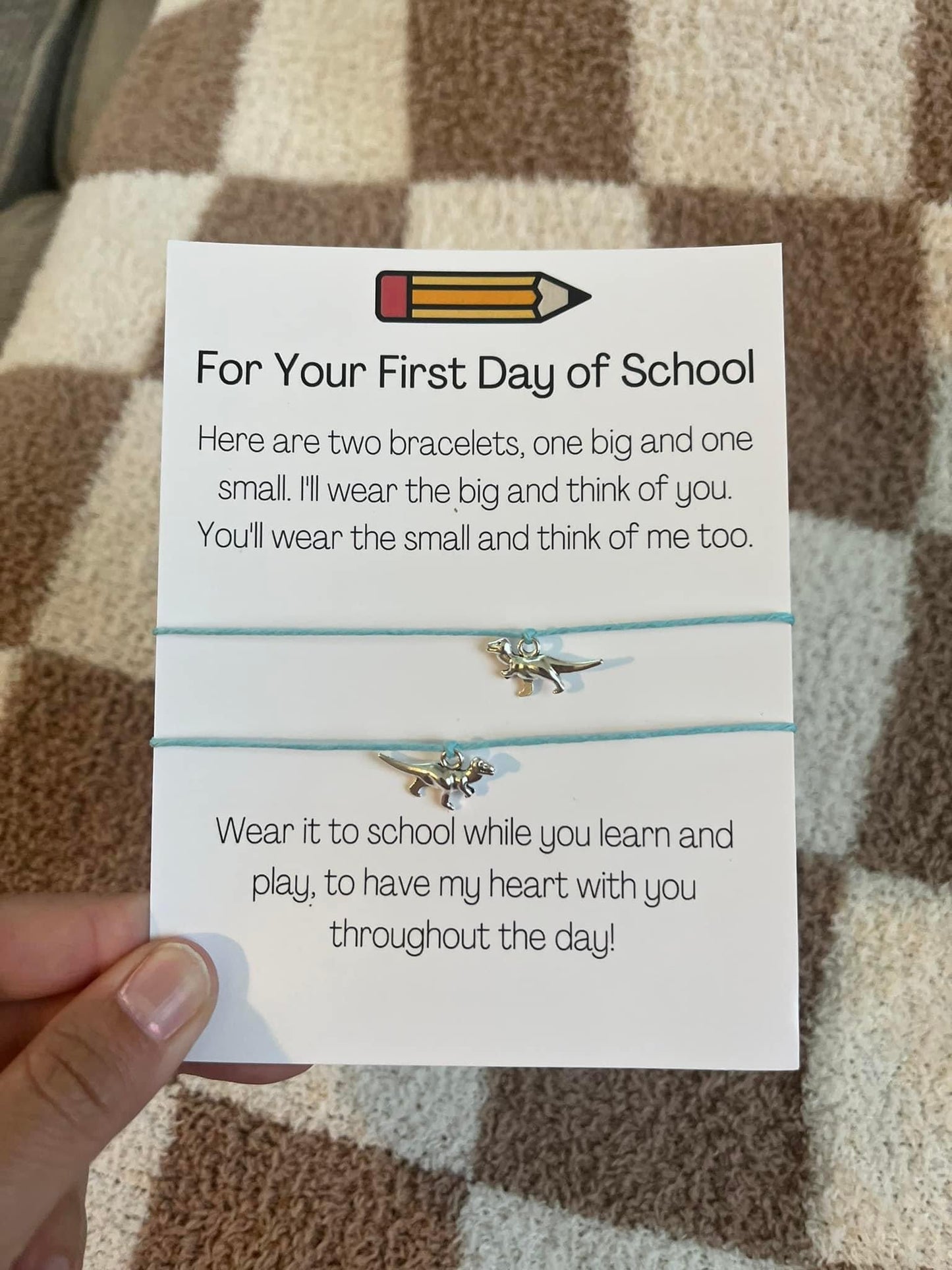 Back to school bracelet set